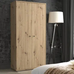FORTE Garderobenschränke-Schrank Faik Eiche