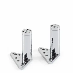 Pelipal Badschränke|Waschbeckenunterschränke-Schrankfüße Quick 2er-Set Chrom