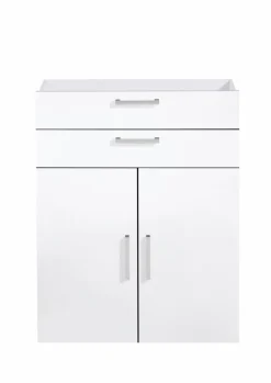 FMD Büroschränke & Regale|Büromöbel-Serien-Schrankzubehör-Set Calvia Weiß