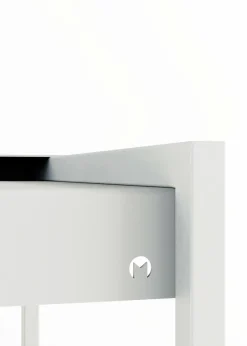 Schreibtische|Metallbude Schreibtisch Donna Weiß