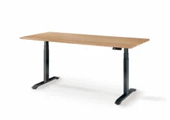 Gradel Schreibtische-Schreibtisch elektrisch Durable Office 160 x 80 cm Braun