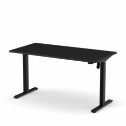 Schreibtische|NowyStyl Schreibtisch elektrisch eComo 140 x 70 cm Black
