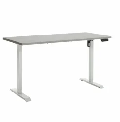 Composad Schreibtische-Schreibtisch Elektrisch Energia Betonoptik / Weiß