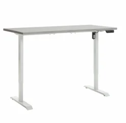 Composad Schreibtische-Schreibtisch Elektrisch Energia Betonoptik / Weiß