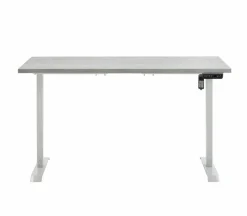 Composad Schreibtische-Schreibtisch Elektrisch Energia Betonoptik / Weiß