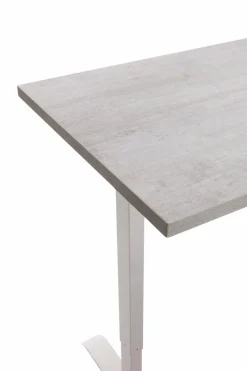 Composad Schreibtische-Schreibtisch Elektrisch Energia Betonoptik / Weiß