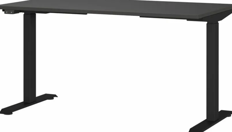 Schreibtische|Germania Schreibtisch elektrisch Mailand 140 x 80 cm Graphit