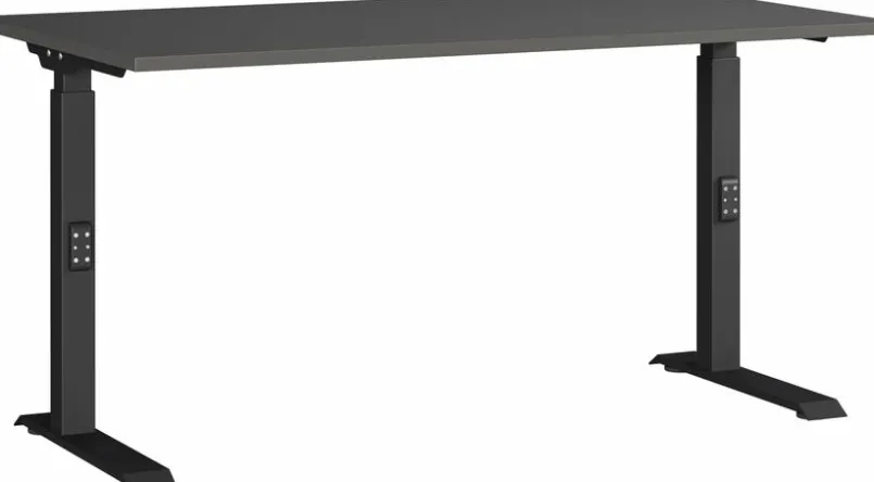Schreibtische|Germania Schreibtisch Mailand 140 x 80 cm Graphit