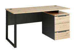 Innostyle Schreibtische-Schreibtisch Memphis Eiche Artisan