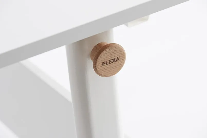 Flexa Kinder- & Jugendschreibtische|Kinder- & Jugendschreibtische-Schreibtisch Moby Left up Weiß