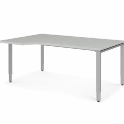 Röhr Schreibtische|Büromöbel-Serien-Schreibtisch Techno 200 cm Weiß