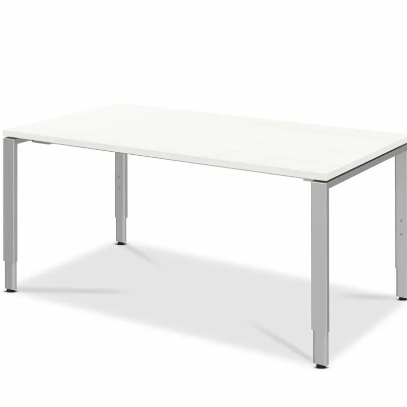 Schreibtische|Röhr Schreibtisch Techno 180 x 80 cm Weiß