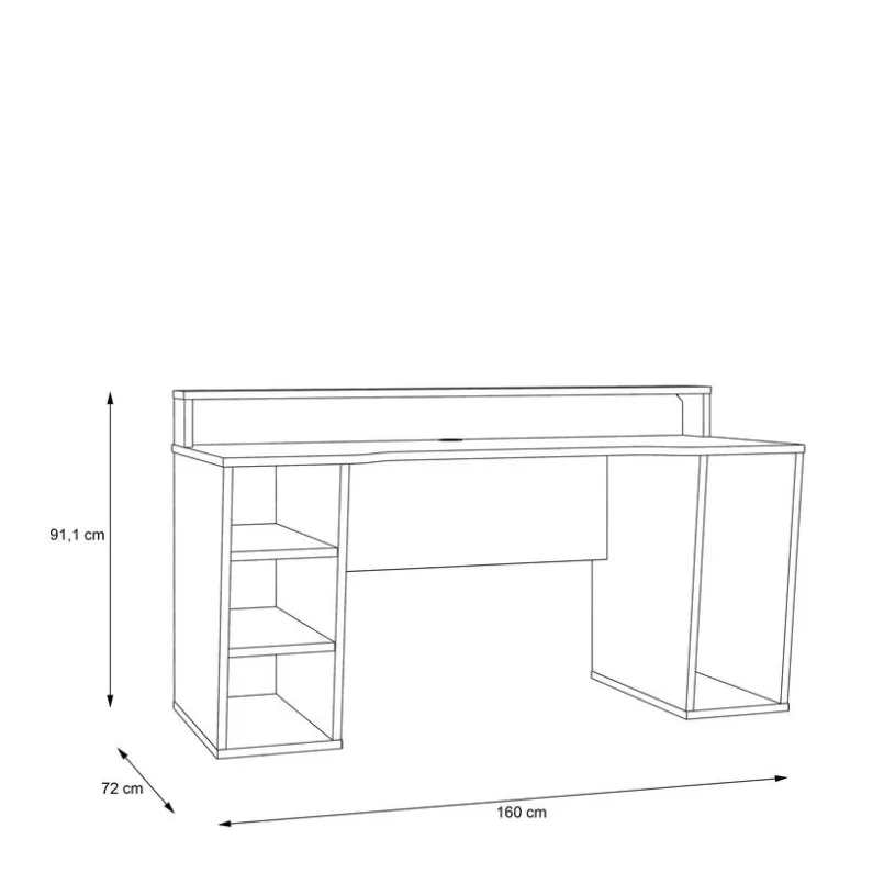Schreibtisch Tezaur<FORTE Outlet