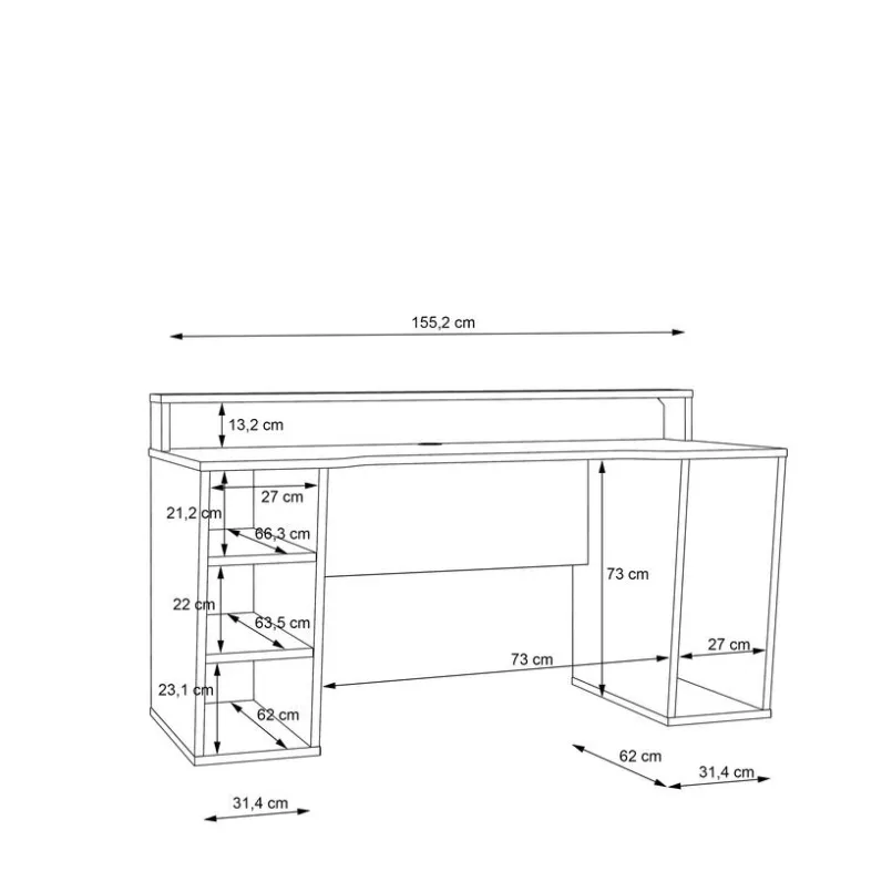 Schreibtisch Tezaur<FORTE Outlet