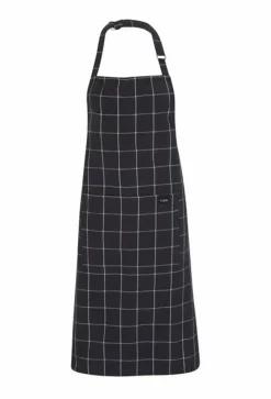 Schürzen| Schürze Eco Check Schwarz