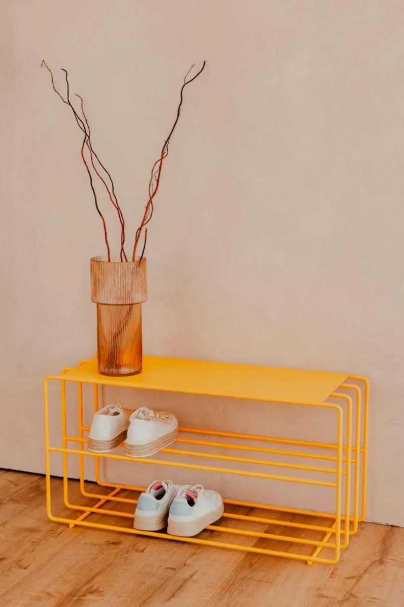 Schuhschränke|Praktisch Im Schlafzimmer|Metallbude Schuhregal Neva Mango