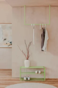 Schuhschränke|Praktisch Im Schlafzimmer|Metallbude Schuhregal Neva Grün
