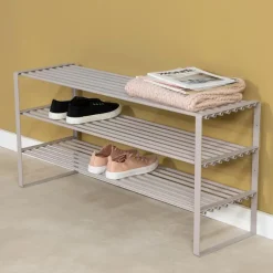 Spinder Design Schuhschränke-Schuhregal Rex Taupe