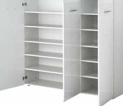 Schuhschränke|Germania Schuhschrank Adana Weiß / Hochglanz