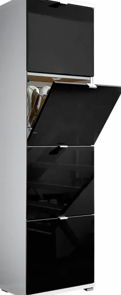 Schuhschränke|Germania Schuhschrank Colorado Schwarz