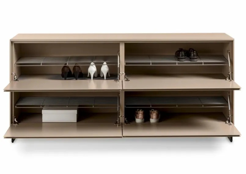 Schuhschränke-Schuhschrank Kara-Frame Cashmere
