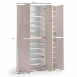 Schuhschränke-Schuhschrank Lady Cashmere