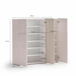 Schuhschränke-Schuhschrank Lady Cashmere
