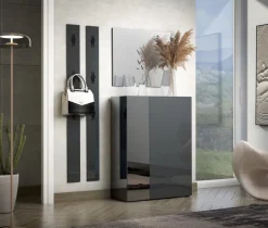 Schuhschränke-Schuhschrank Tanko Anthrazit