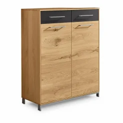 Voss Möbel Schuhschränke-Schuhschrank Vedo Eiche