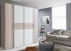 Schwebe-/Drehtürenschrank Kalixtus 200 x 190 cm<FORTE