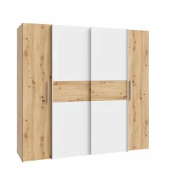 Schwebe-/Drehtürenschrank Kalixtus 200 x 190 cm<FORTE Hot