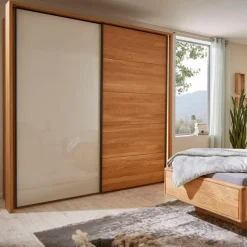 CASEDO Kleiderschränke-Schwebetürenschrank Burgos 200 x 217 cm Eiche