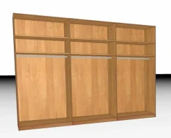 Wiemann Kleiderschränke-Schwebetürenschrank Cardiff 300 x 217 cm Mocca