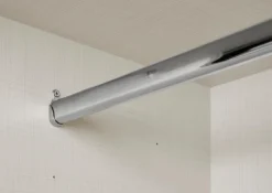 Kleiderschränke|Staud Schwebetürenschrank Includo-Glas 298 x 222 cm Hellgrau