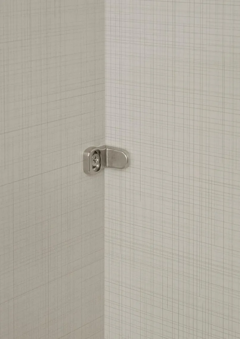 Kleiderschränke|Staud Schwebetürenschrank Includo-Glas 298 x 222 cm Hellgrau
