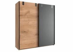WIMEX Kinderzimmer Schränke|Kinderzimmer Schränke-Schwebetürenschrank Liverpool 180 x 198 cm Eiche