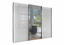 Wiemann Kleiderschränke-Schwebetürenschrank Monaco 300 x 217 cm Weiß