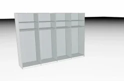 Kleiderschränke|Wiemann Schwebetürenschrank Shanghai 2 330 x 236 cm Weiß
