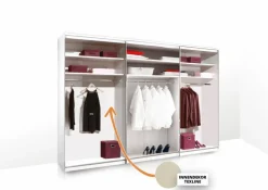 Kleiderschränke|Staud Schwebetürenschrank Sinfonie 249 x 222 cm Eiche Sonoma