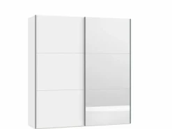 Jutzler Kleiderschränke-Schwebetürenschrank Slideline 203 x 220 cm Weiß