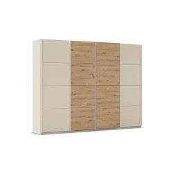 rauch ORANGE Kleiderschränke-Schwebetürenschrank Syncrono 271 x 211 cm Champagner