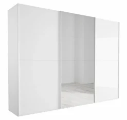 Composad Kleiderschränke-Schwebetürenschrank Systema 301 x 223 cm Weiß