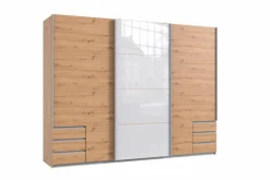 WIMEX Kleiderschränke-Schwebetürenschrank Valencia 270 x 208 cm Artisan-Eiche