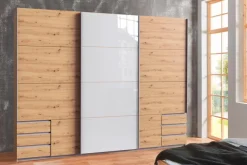 WIMEX Kleiderschränke-Schwebetürenschrank Valencia 270 x 208 cm Artisan-Eiche
