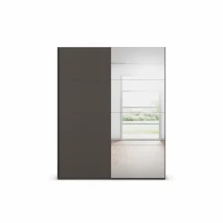 rauch ORANGE Kleiderschränke-Schwebetürenschrank Vareno 181 x 222 cm Graphit