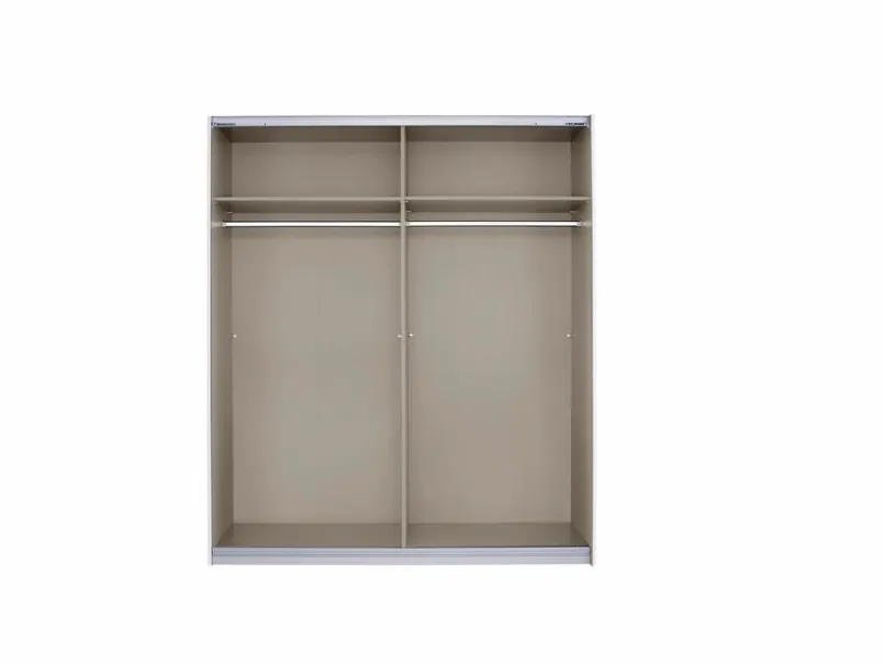 rauch ORANGE Kleiderschränke-Schwebetürenschrank Vareno 181 x 222 cm Graphit