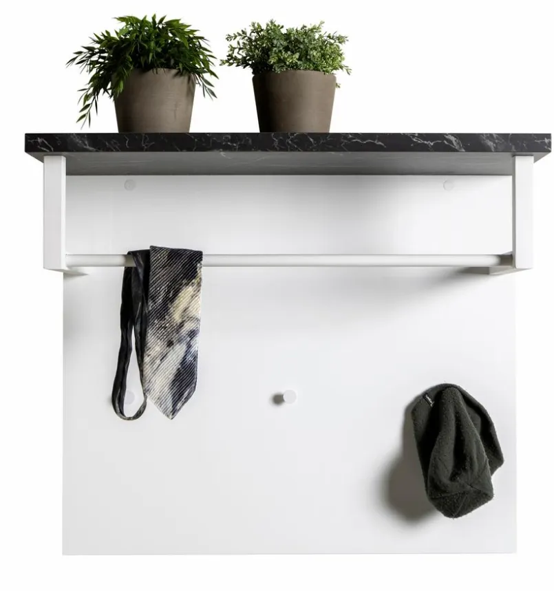Composad Garderobenbänke|Garderobenständer & -Haken-SEGMÜLLER | Möbelhaus & Onlineshop Weiß / Hochglanz