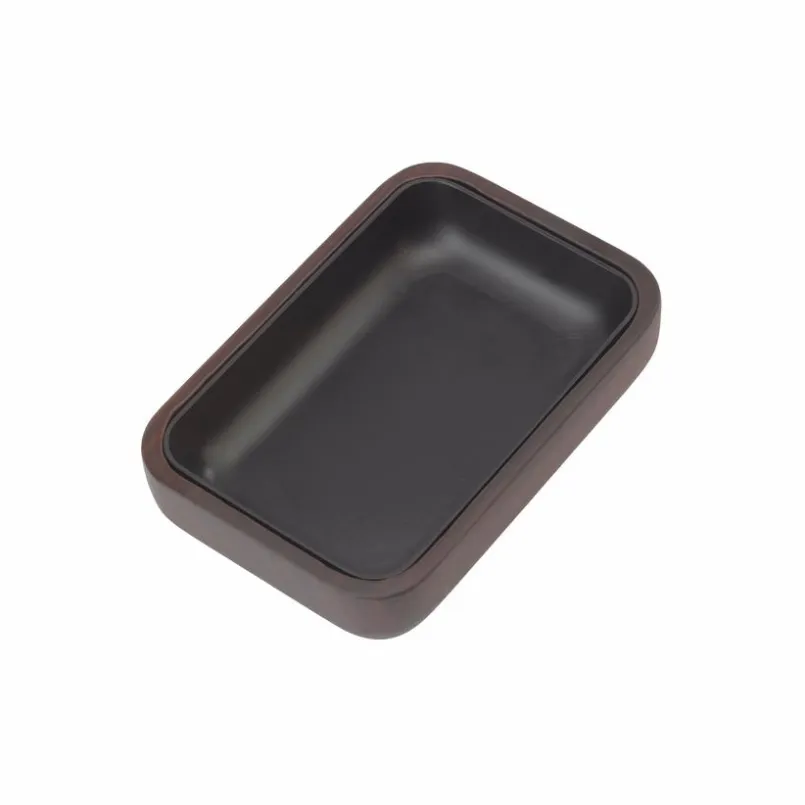 Badzubehör|Aquanova Seifenschale Ebony Dunkelbraun