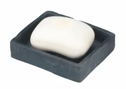 Badzubehör|WENKO Seifenschale Slate Rock Schiefer