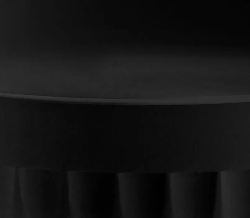 Badzubehör|Beslagsboden Seifenschale Wave Schwarz